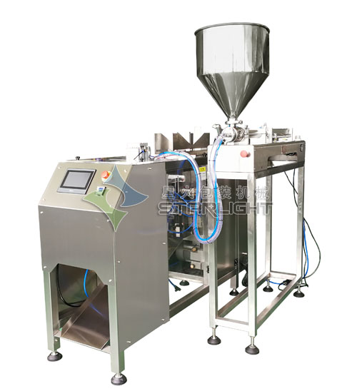 洗衣液包裝機(jī),自立袋洗衣液自動(dòng)包裝機(jī)