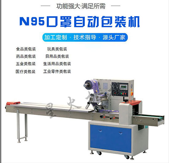 星火N95口罩自動包裝機(jī)展示圖