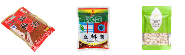 星火調(diào)味食品包裝機械設(shè)備包裝樣品