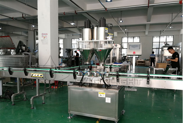 星火瓶裝辣椒粉包裝機(jī)械設(shè)備展示