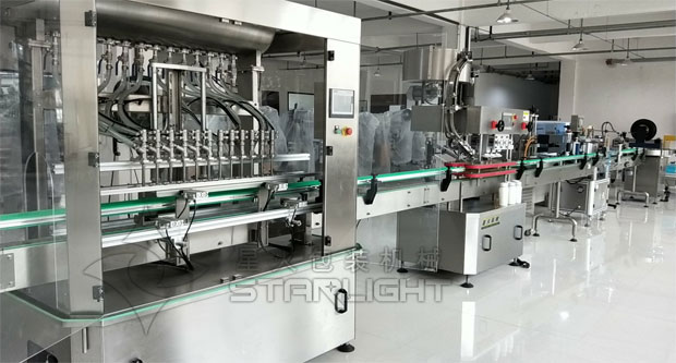 星火油料灌裝機械設(shè)備展示